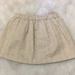 OshKosh B'gosh Bottoms - Girls osh Kosh gold shimmer skirt OshKosh B'gosh Bottoms - Girls osh Kosh gold shimmer skirt